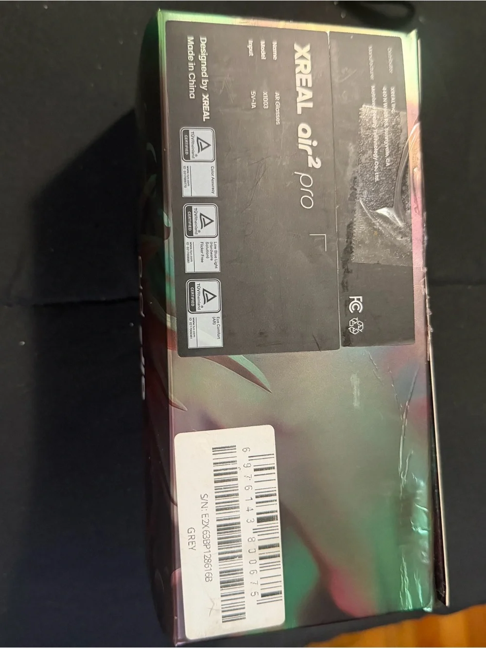 XREAL open box